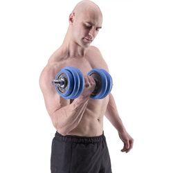 Gantere-haltera 2in1 HMS SGG30 30kg (Black/Blue) Thumb