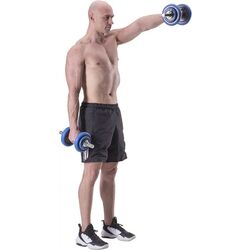 Gantere-haltera 2in1 HMS SGG30 30kg (Black/Blue) Thumb