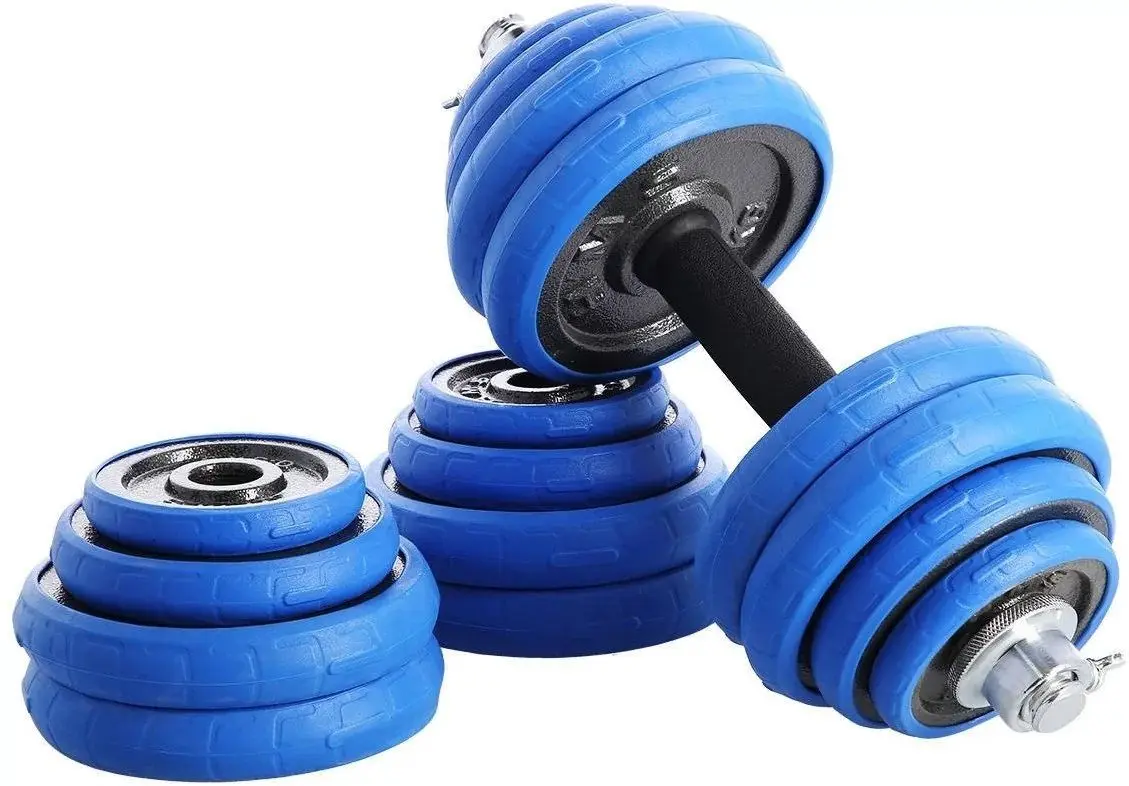 Gantere-haltera 2in1 HMS SGG30 30kg (Black/Blue)