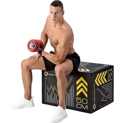 Gantere-haltera 2in1 HMS SGGX20 20kg (Black/Red) Thumb