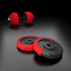 Gantere-haltera 2in1 HMS SGGX20 20kg (Black/Red) Thumb