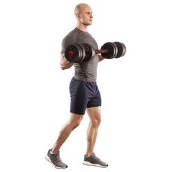 Gantere-haltera 2in1 HMS SGP30 30kg (Black/Red) Thumb