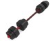 Gantere-haltera 2in1 HMS SGP40 40kg (Black/Red)