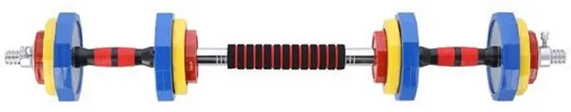 Gantere-haltera 2in1 in diplomat HMS SKC20 2x10kg (Yellow/Blue)