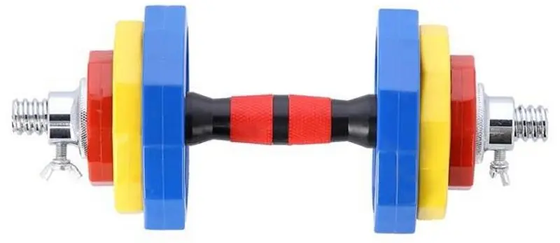 Gantere-haltera 2in1 in diplomat HMS SKC20 2x10kg (Yellow/Blue)