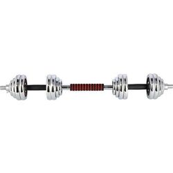 Gantere-haltera 2in1 in diplomat HMS STC30 2x15kg (Chrome) Thumb