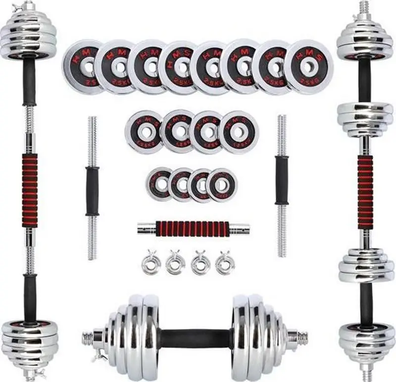 Gantere-haltera 2in1 in diplomat HMS STC30 2x15kg (Chrome)