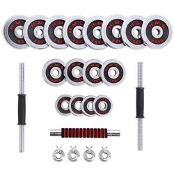 Gantere-haltera 2in1 in diplomat HMS STC30 2x15kg (Chrome) Thumb