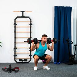 Гантели-штанга 6в1 HMS SGN130 (Black/Red) Thumb