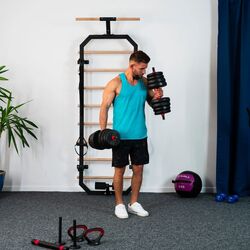 Гантели-штанга 6в1 HMS SGN130 (Black/Red) Thumb