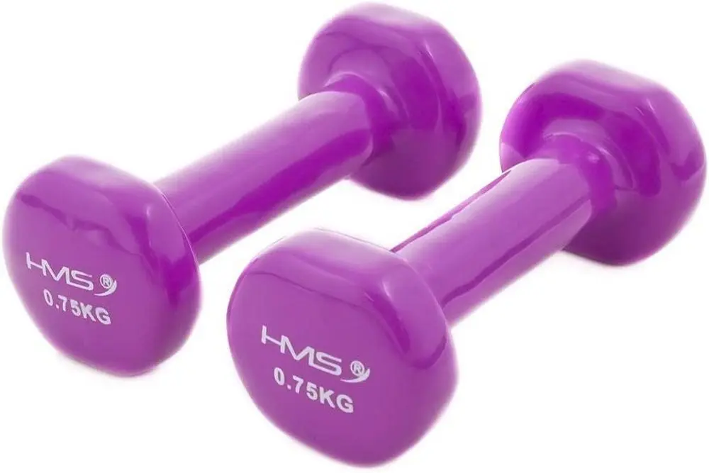 Gantere de vinil HMS 17023 0.75kg (Purple)