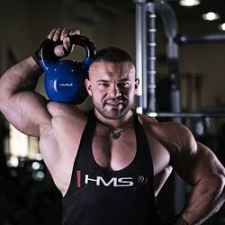 Гиря HMS KNV 32kg (Blue) Thumb