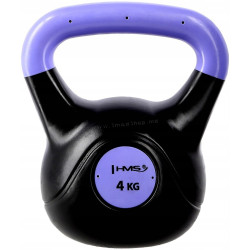 Гиря HMS KPC04 4kg (Violet/Black)
