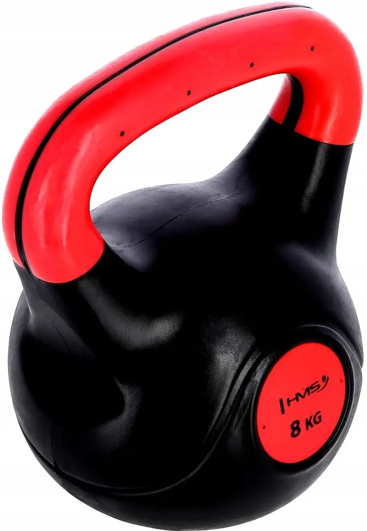 Гиря HMS KPC08 8kg (Red/Black) - 2