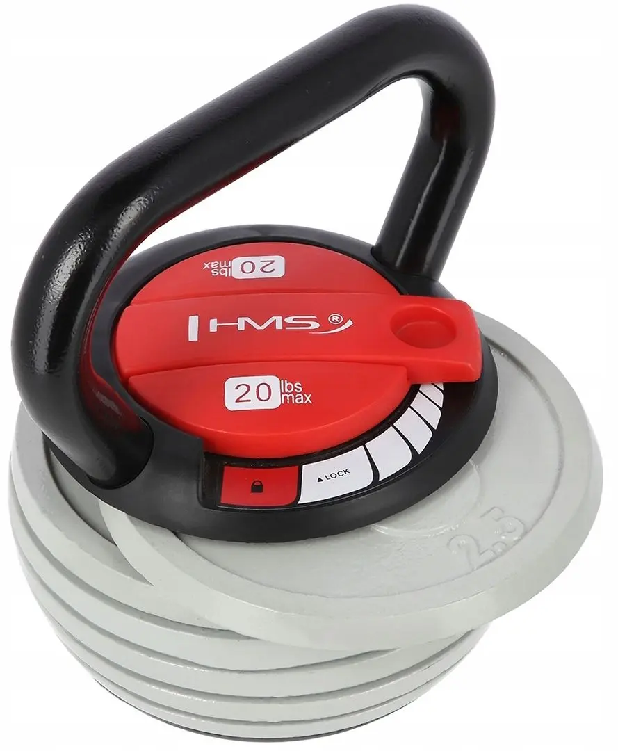 Гиря HMS KR40 18 kg (White/Black)