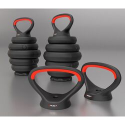Set de gantere cu greutati detasabile Hms SGN120 Pro 20kg (Black/Red) Thumb