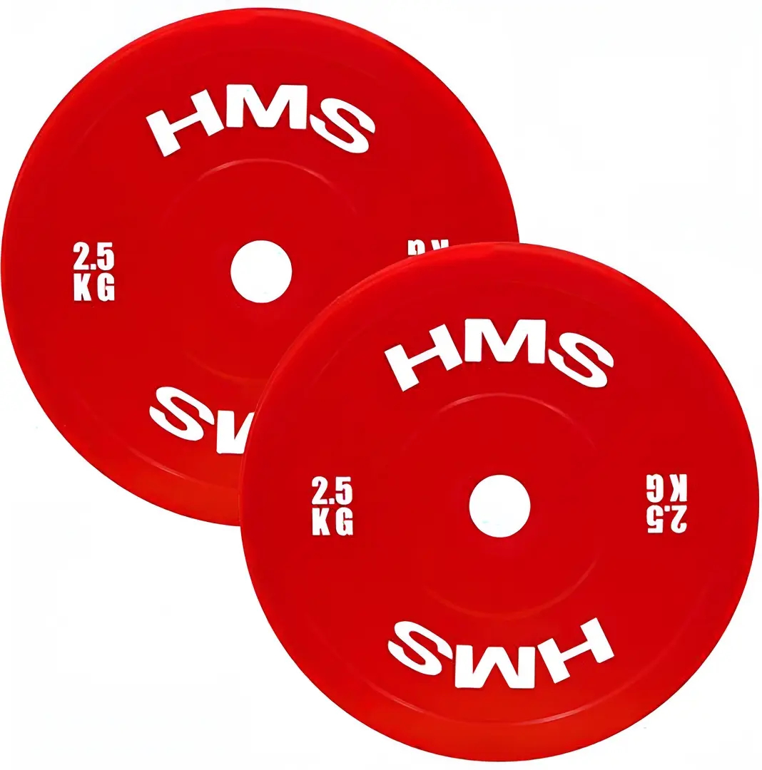 Набор дисков HMS TPP02 Cymbal PE 2x2.5kg (Red)