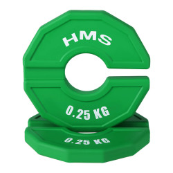 Набор дисков HMS TSN25 2x0.25kg (Green) Thumb