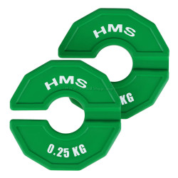 Набор дисков HMS TSN25 2x0.25kg (Green)