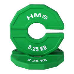 Набор дисков HMS TSN25 2x0.25kg (Green) Thumb