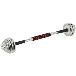 Set gantere HMS STC21 21kg (Black/Chrome) Thumb