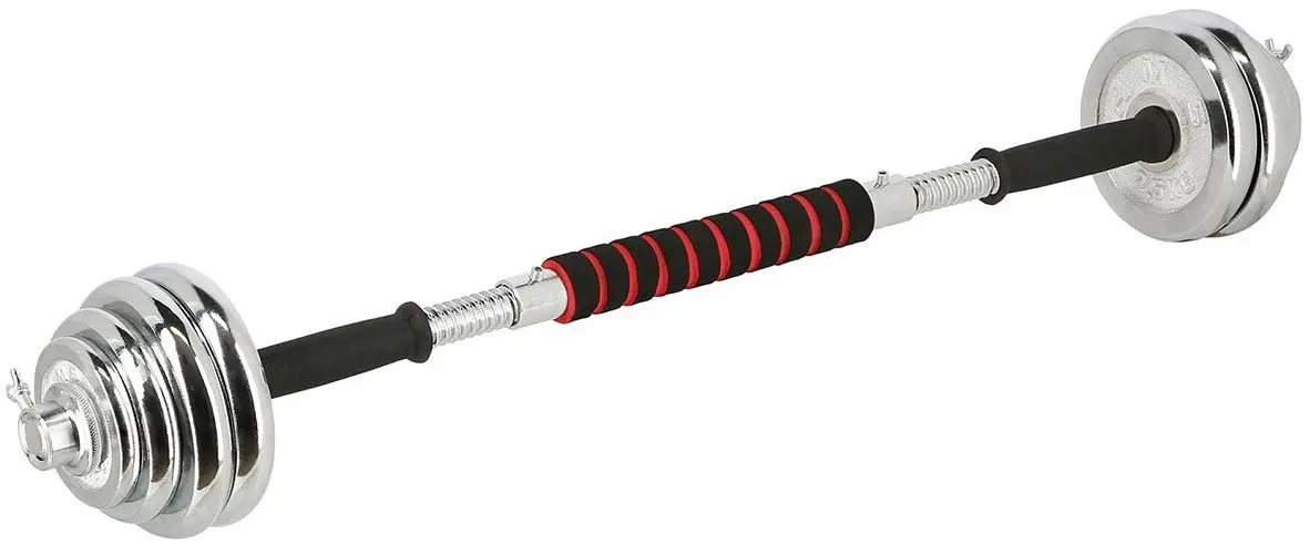 Set gantere HMS STC21 21kg (Black/Chrome)