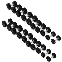 Set gantere HMS 17-66-220 275kg (Black)