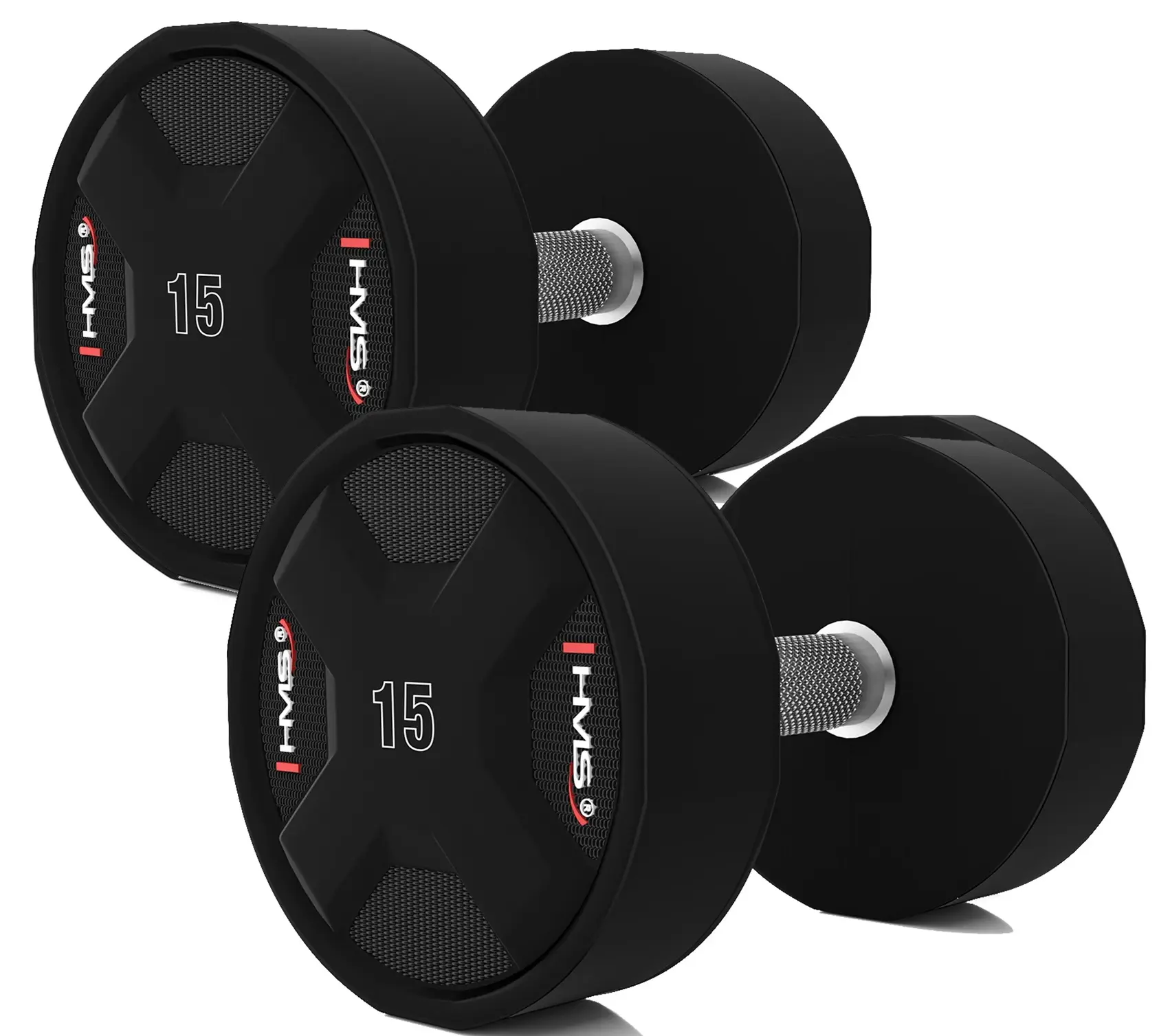 Set gantere HMS 17-66-220 275kg (Black)