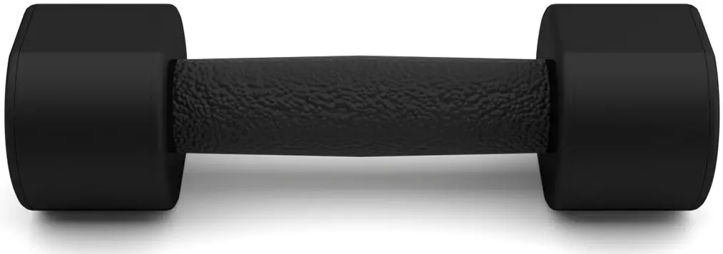 Set gantere HMS HPT 2х2kg (Black) - 3