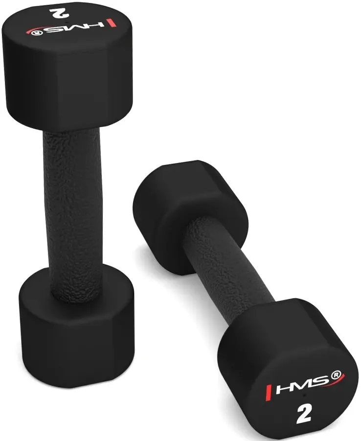 Set gantere HMS HPT 2х2kg (Black)