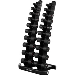 Набор гантелей HMS HPT + STR37 110kg (Black)