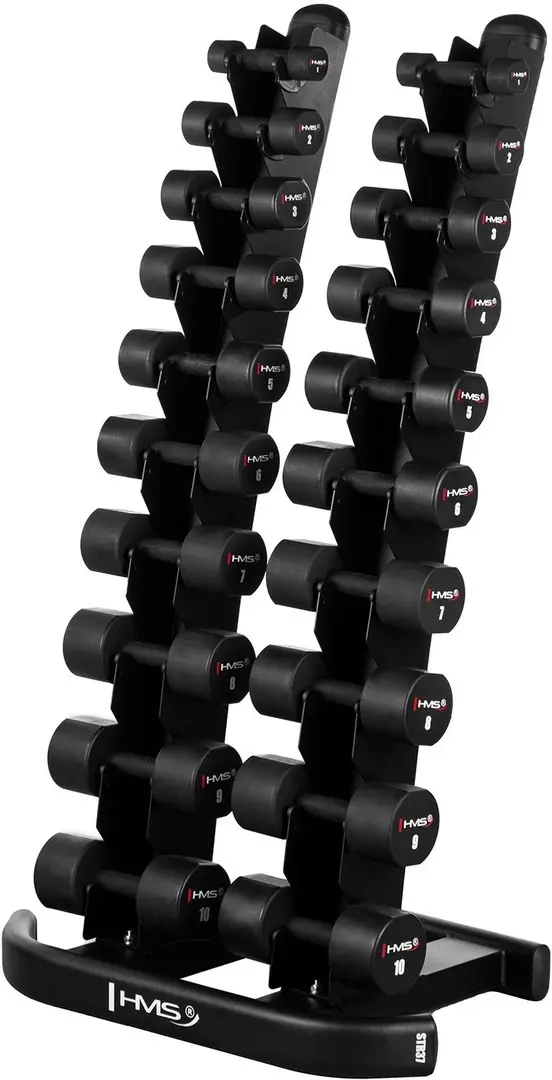 Набор гантелей HMS HPT + STR37 110kg (Black)