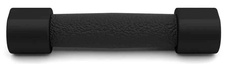 Set gantere HMS HPT01 2х1kg (Black)