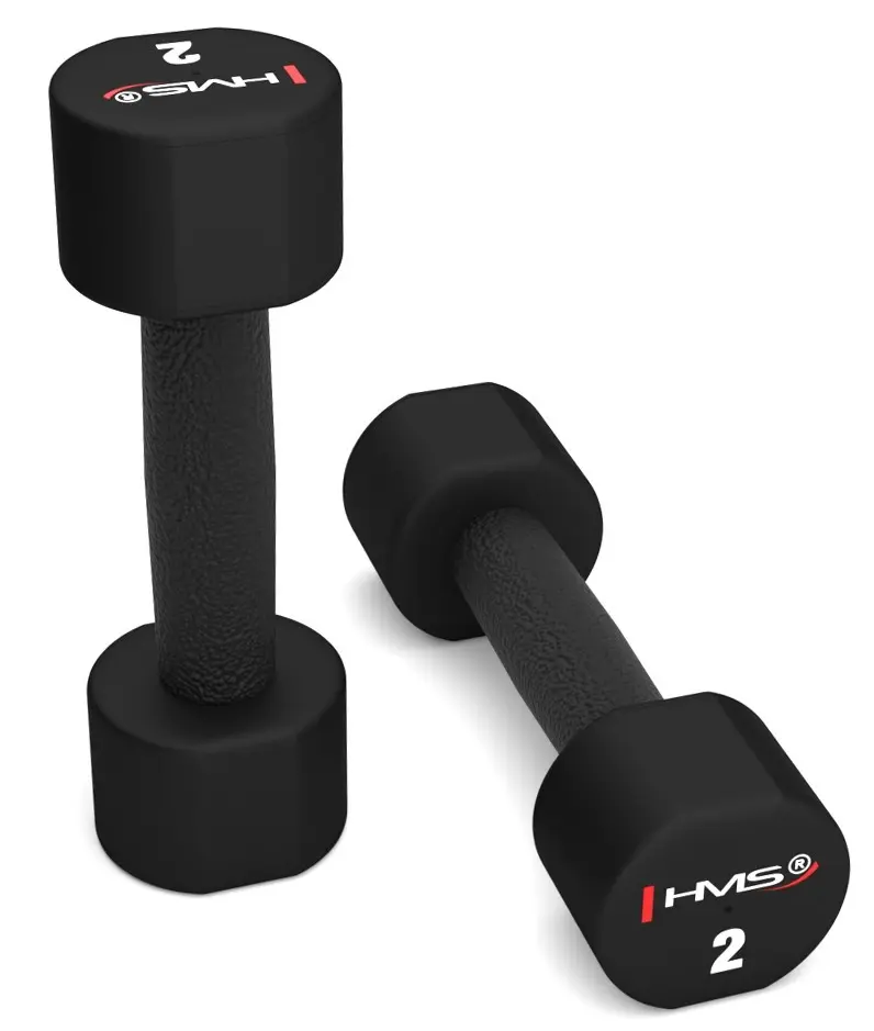 Set gantere HMS HPT02 2х2kg (Black)