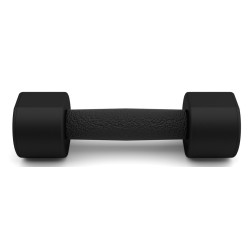 Set gantere HMS HPT02 2х2kg (Black) Thumb