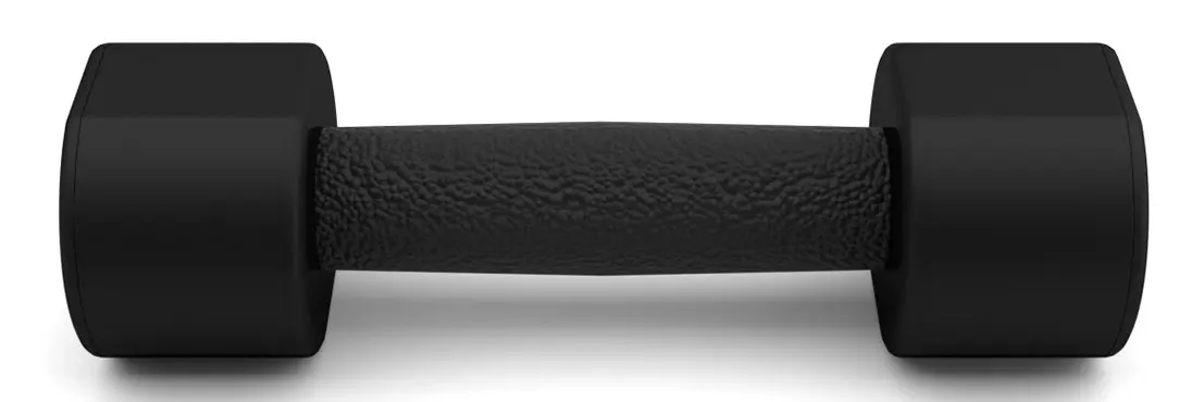 Set gantere HMS HPT02 2х2kg (Black)