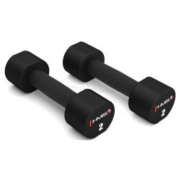 Set gantere HMS HPT02 2х2kg (Black)
