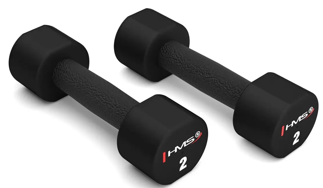 Set gantere HMS HPT02 2х2kg (Black)