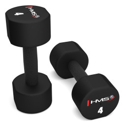 Set gantere HMS HPT04 2х4kg (Black) Thumb