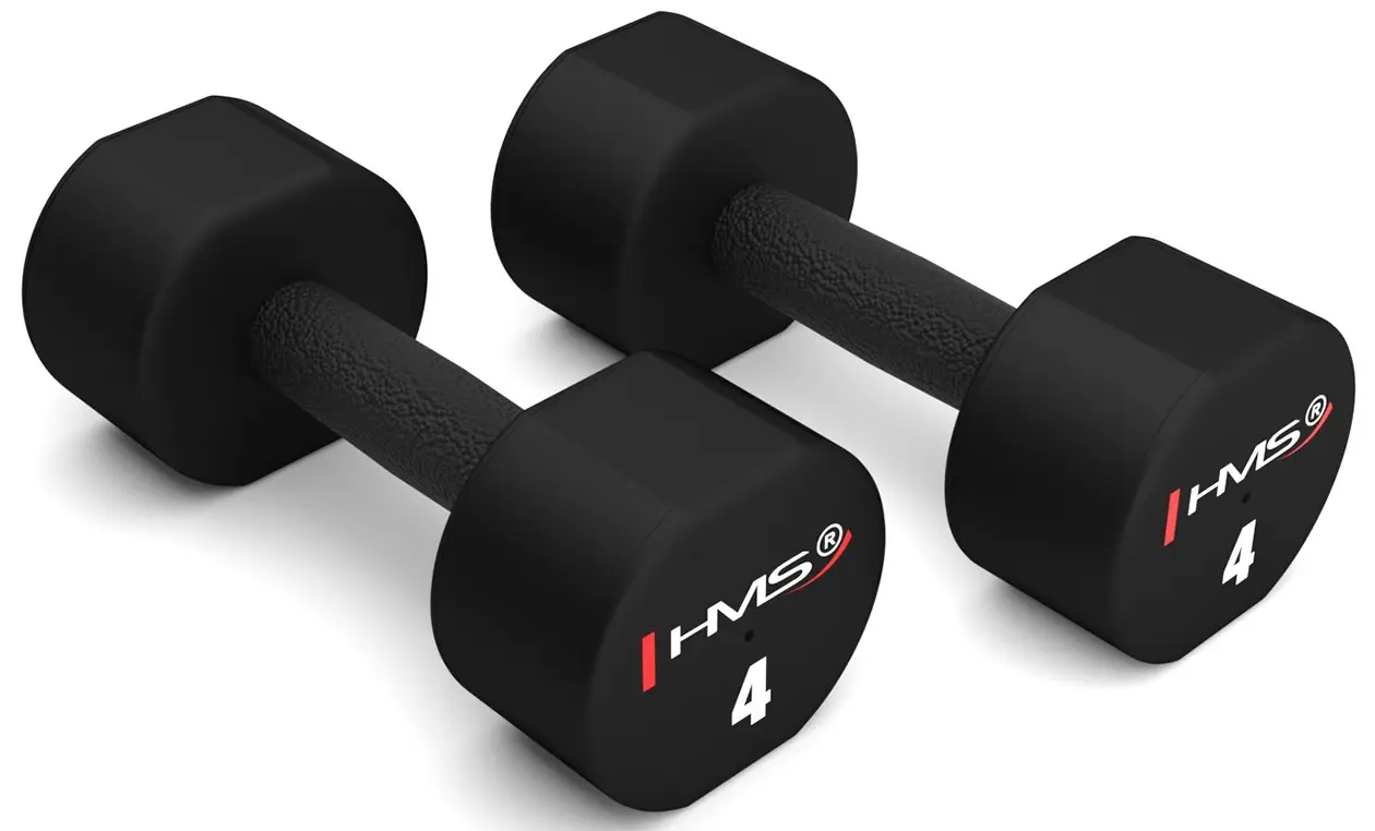 Set gantere HMS HPT04 2х4kg (Black)