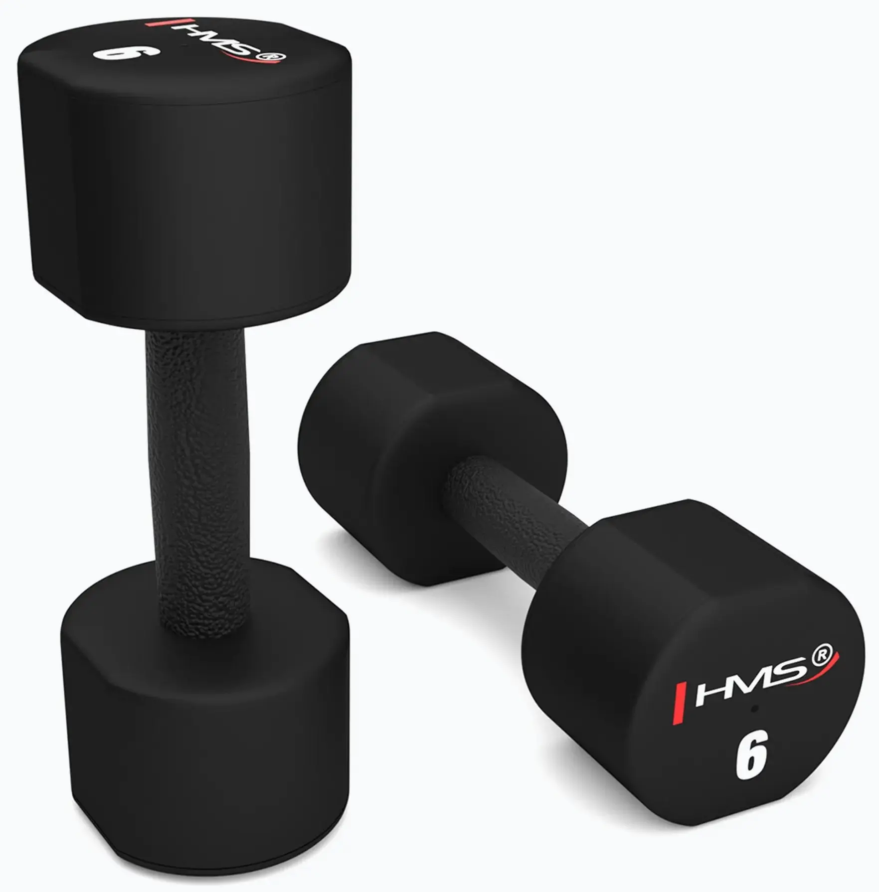 Набор гантелей HMS HPT06 2х6kg (Black)
