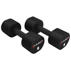 Set gantere HMS HPT06 2х6kg (Black)