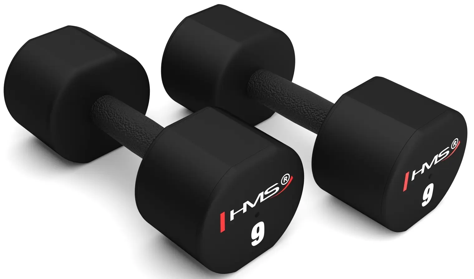 Набор гантелей HMS HPT09 2х9kg (Black)