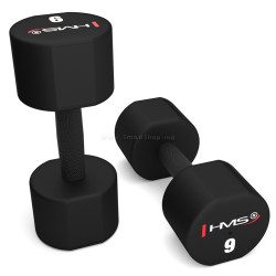 Set gantere HMS HPT09 2х9kg (Black)