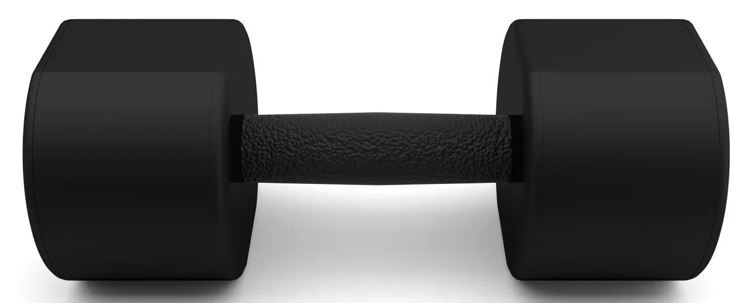 Set gantere HMS HPT10 2х10kg (Black)