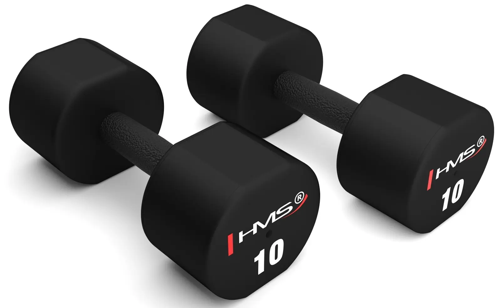 Set gantere HMS HPT10 2х10kg (Black)