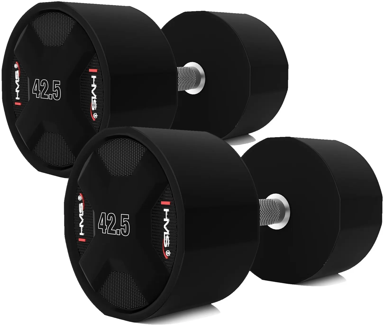 Set gantere HMS CPU 2х40-50kg (Black) - 2