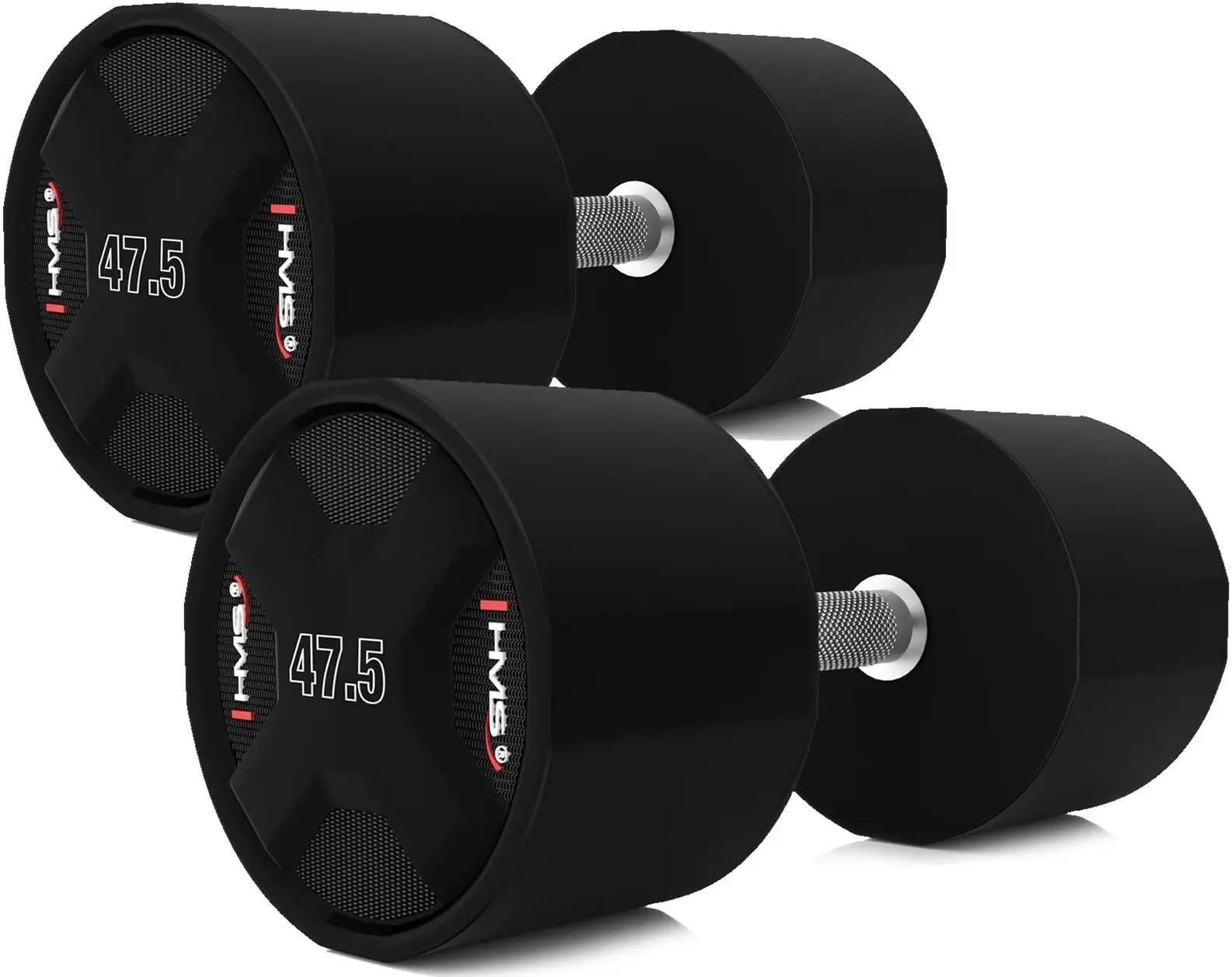 Set gantere HMS CPU 2х40-50kg (Black) - 3