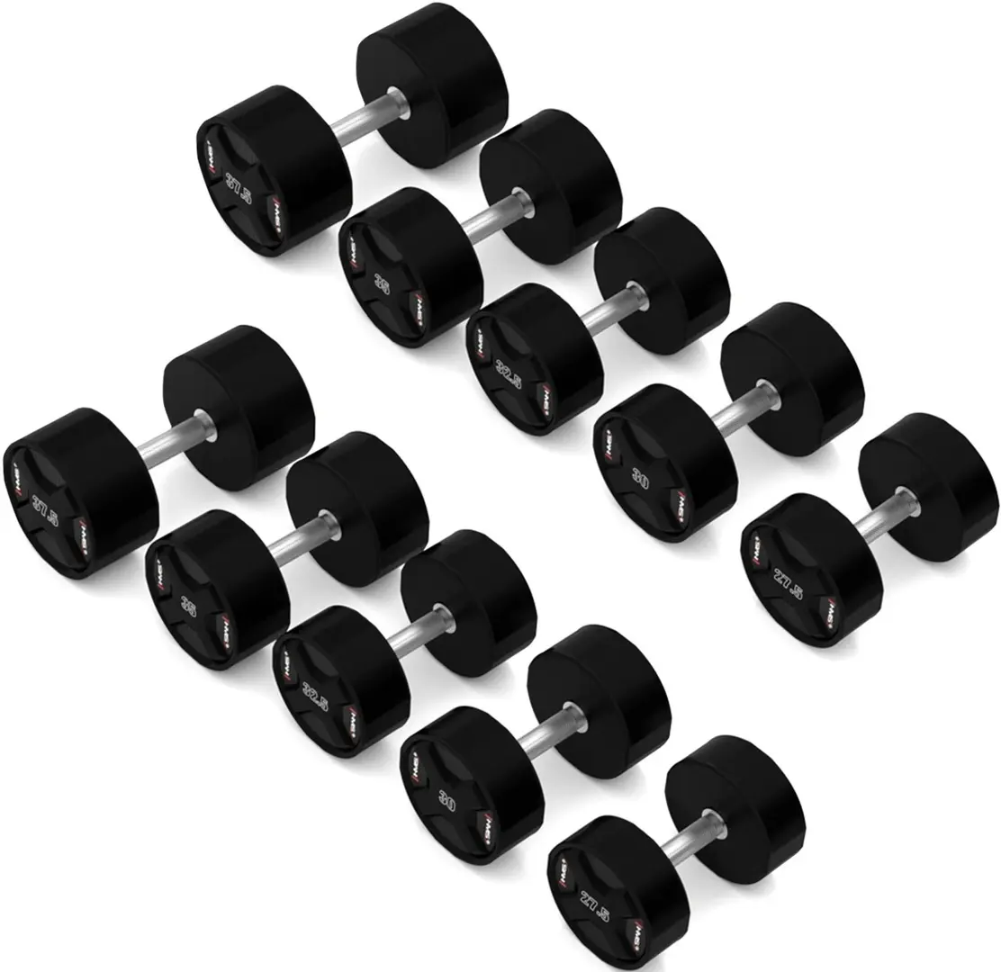 Набор гантели HMS CPU 2x27.5-37.5kg (Black)