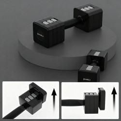 Set gantere HMS HL02 2x5kg (Black) Thumb